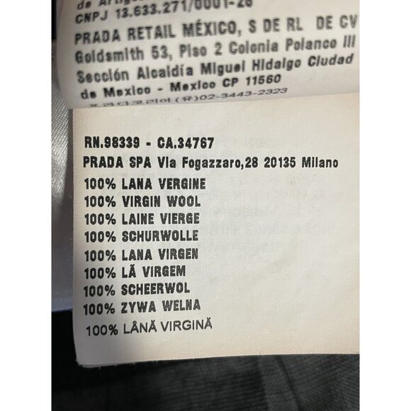 Miu Miu Womens Gray Pleated Mini Skirt With Elastic Waistband - Picture 14 of 16